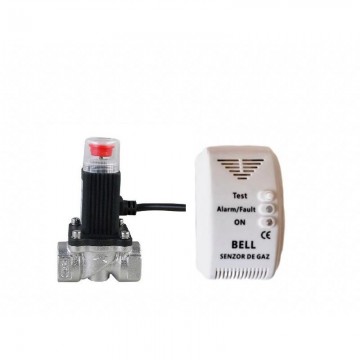 Senzor gaz + clapeta 3/4 set BELL ADC (aluminium)